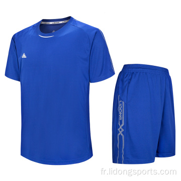 Entraînement en gros porte-maillot de football uniforme de football